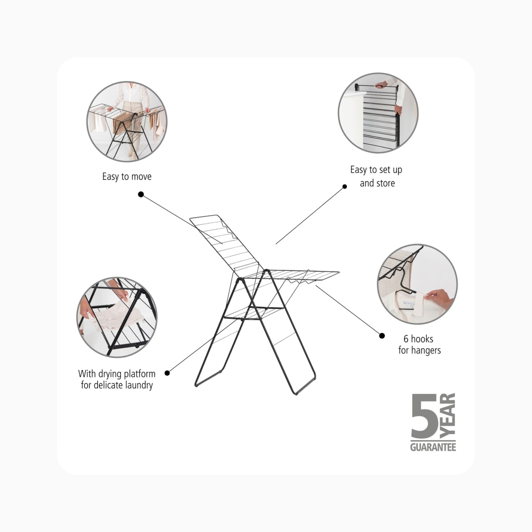 HangOn Drying Rack - 20 Metres