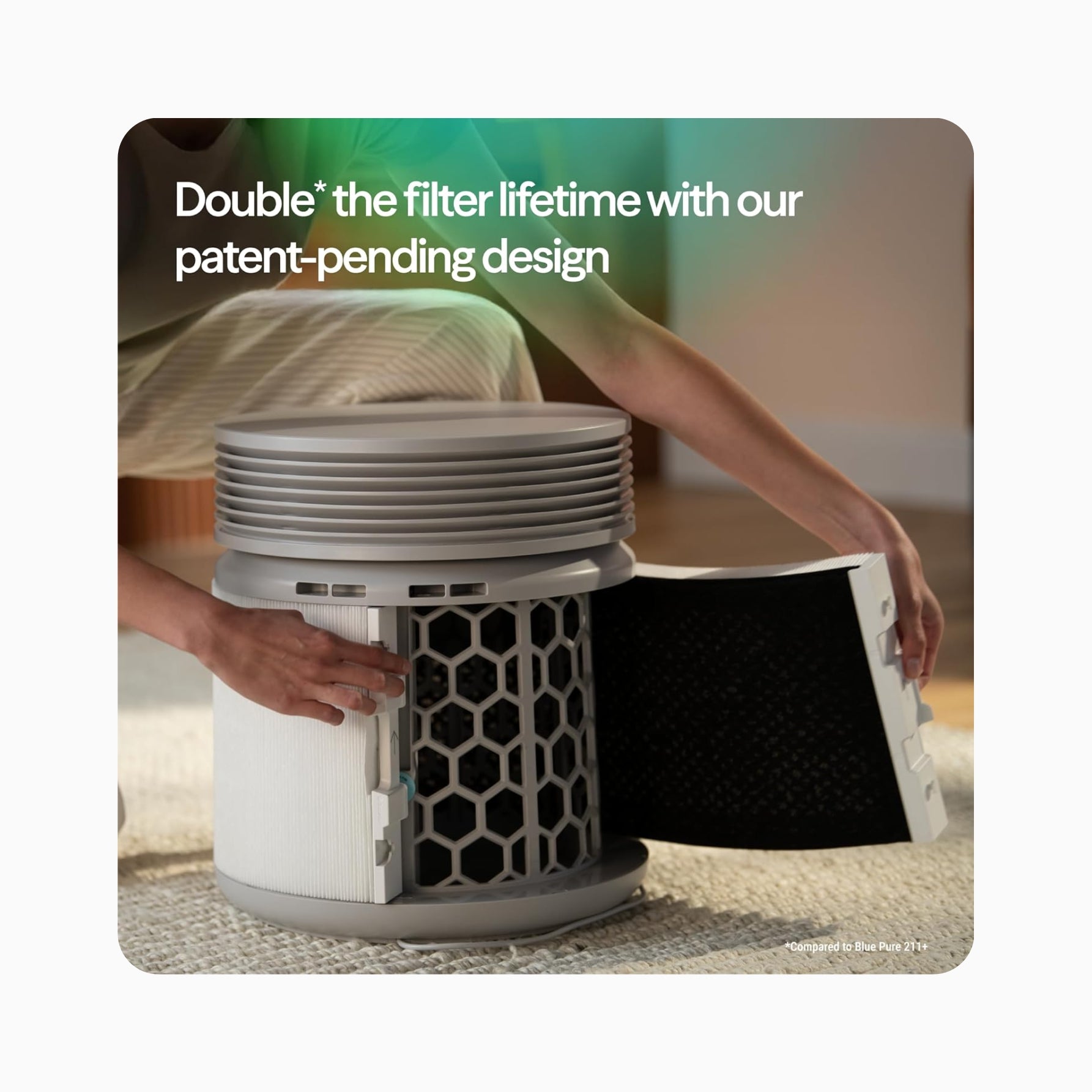 Replacing Filter Blueair Blue Signature Air Purifier Indonesia