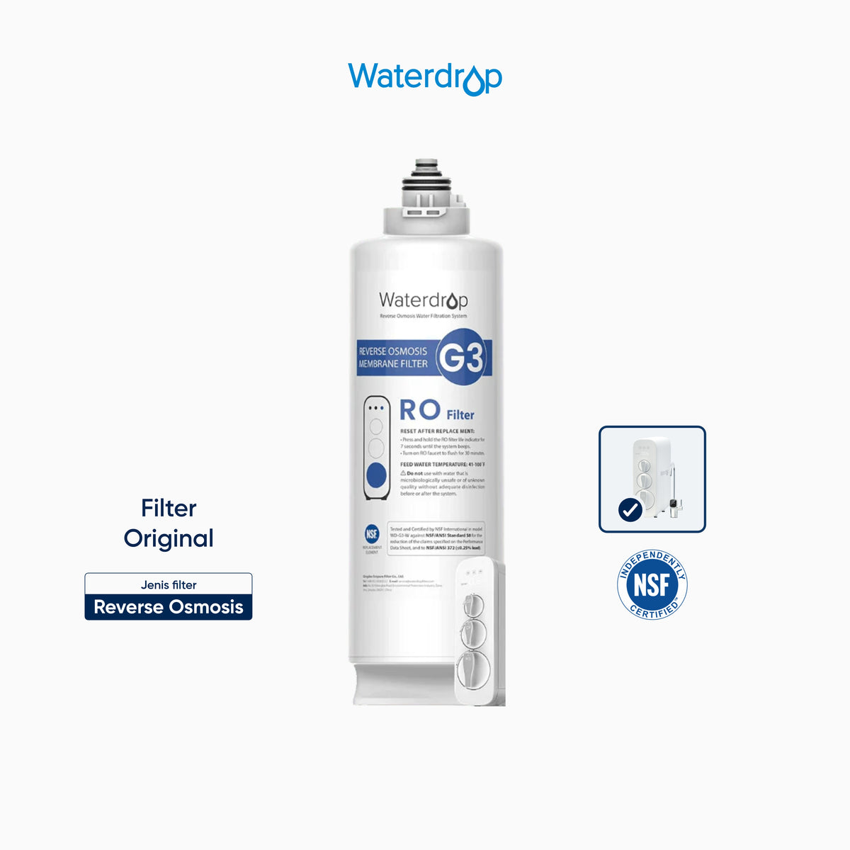 Waterdrop Filter - G3 - Reverse Osmosis