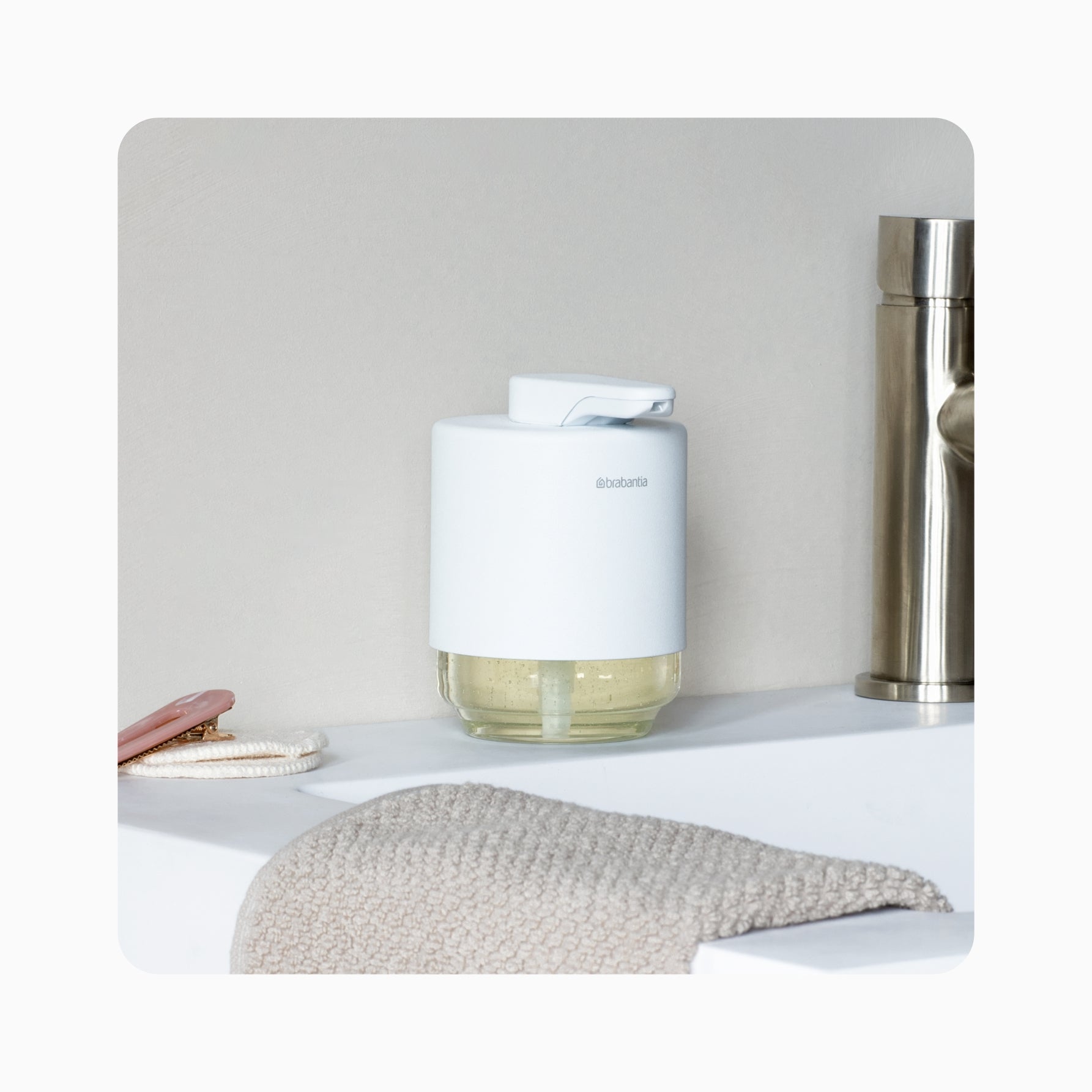 MindSet Soap Dispenser - Fresh White