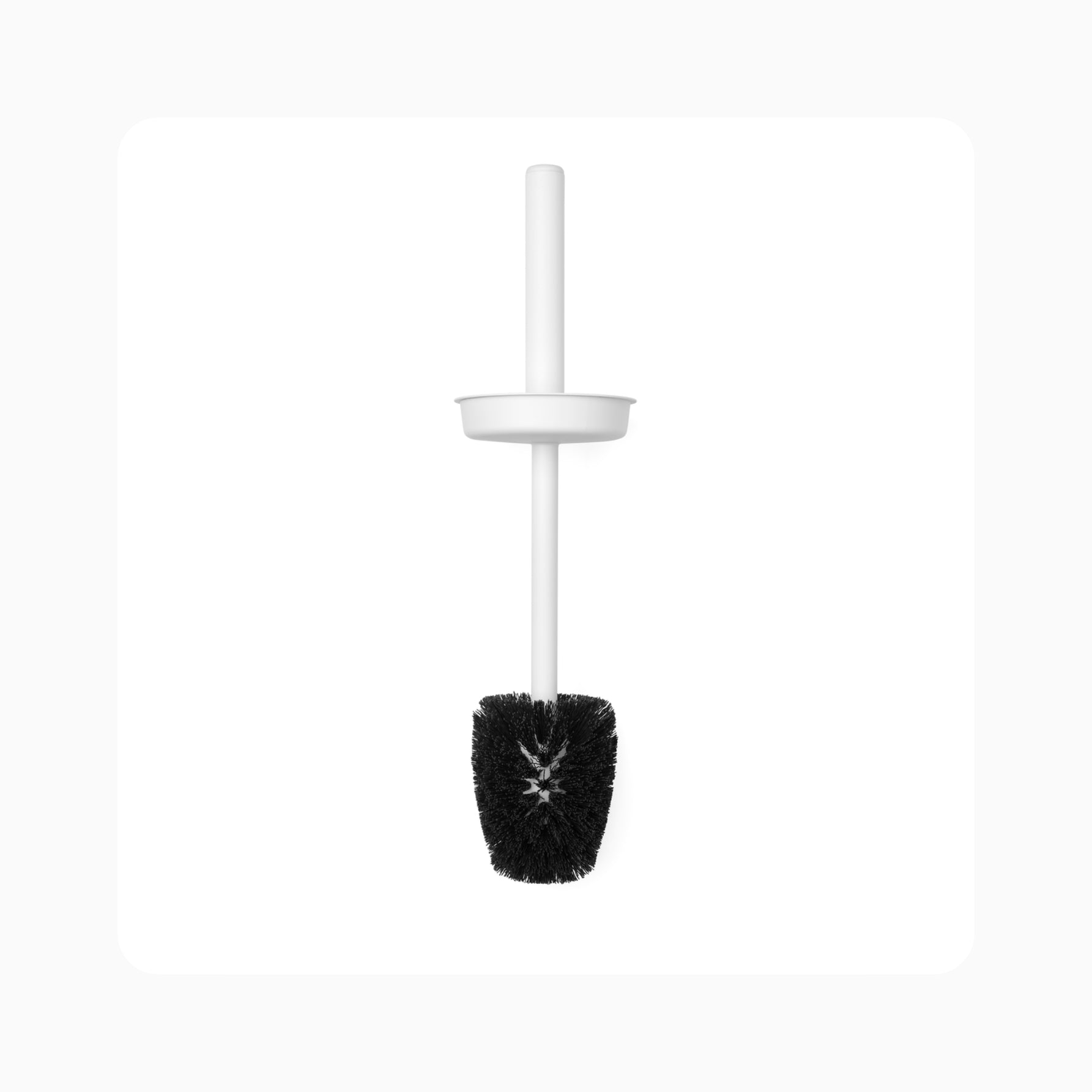 MindSet Toilet Brush and Holder - Fresh White