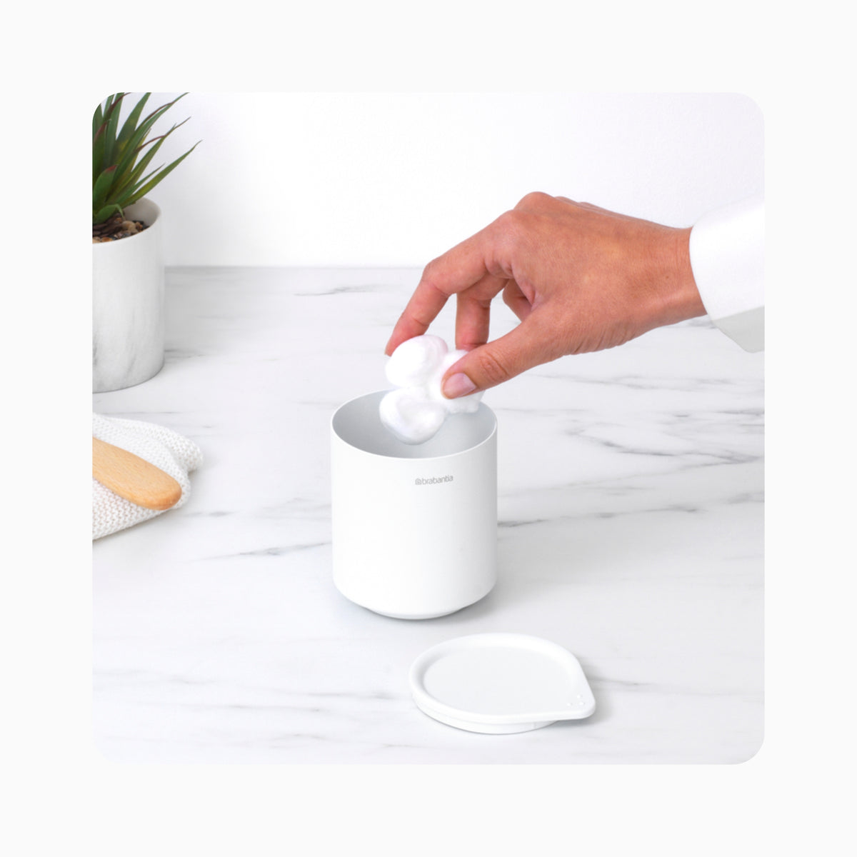Brabantia MindSet Storage Pot – Fresh White