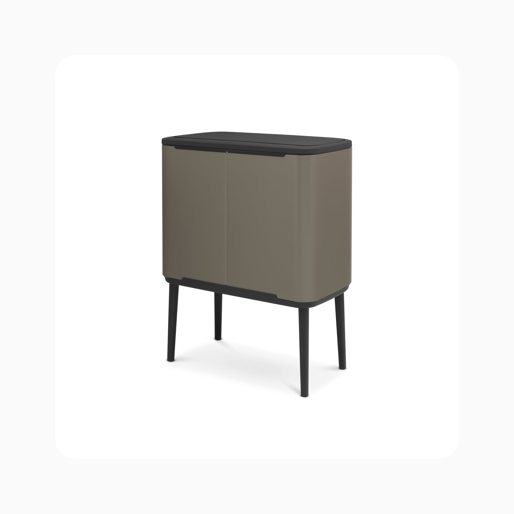 Bo Touch Bin 36L - Platinum