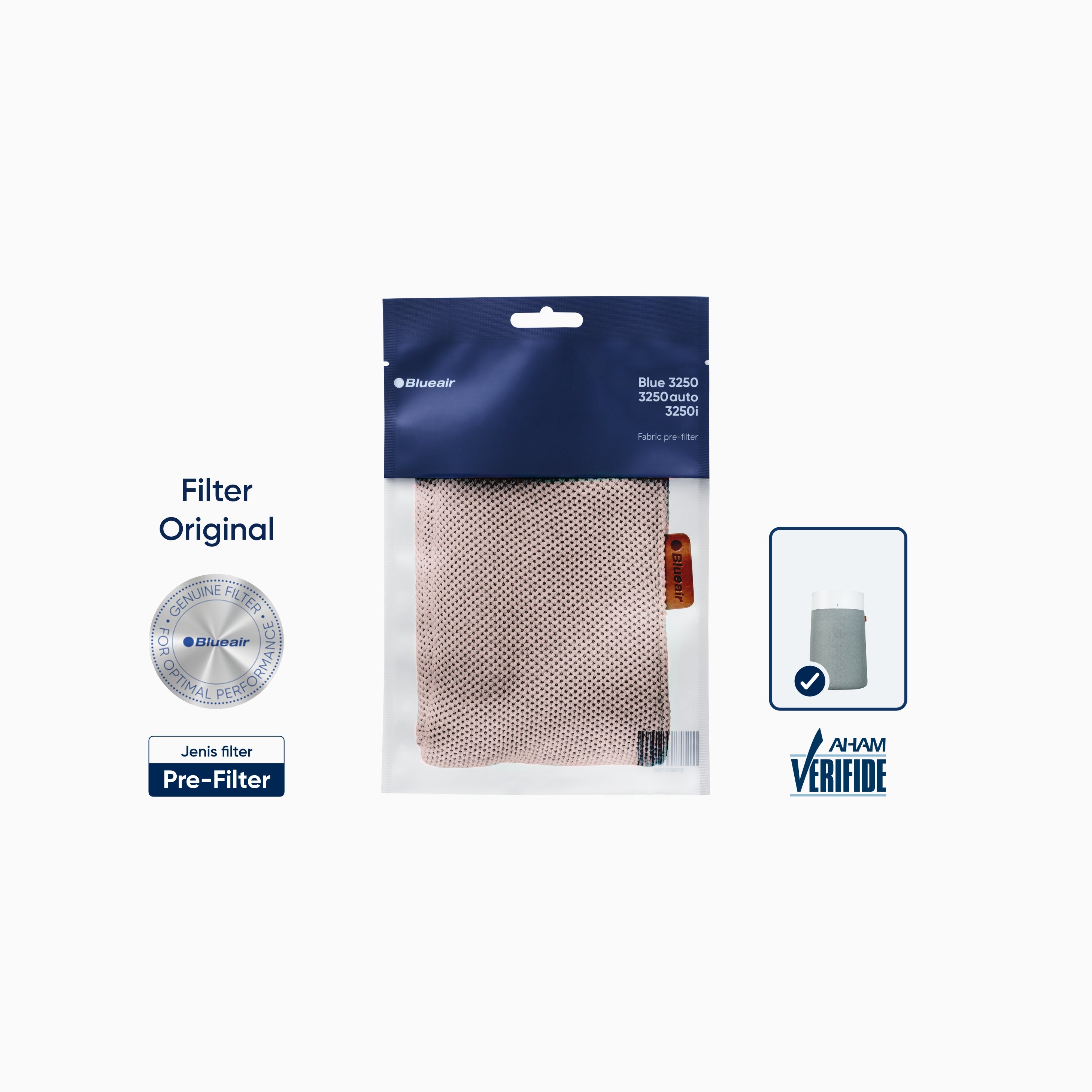 Blueair Prefilter Blue 3410 Aurora Light - - Voor 23.59u Blueair Prefilter Blue 3410 Aurora Light - - Voor 23.59u