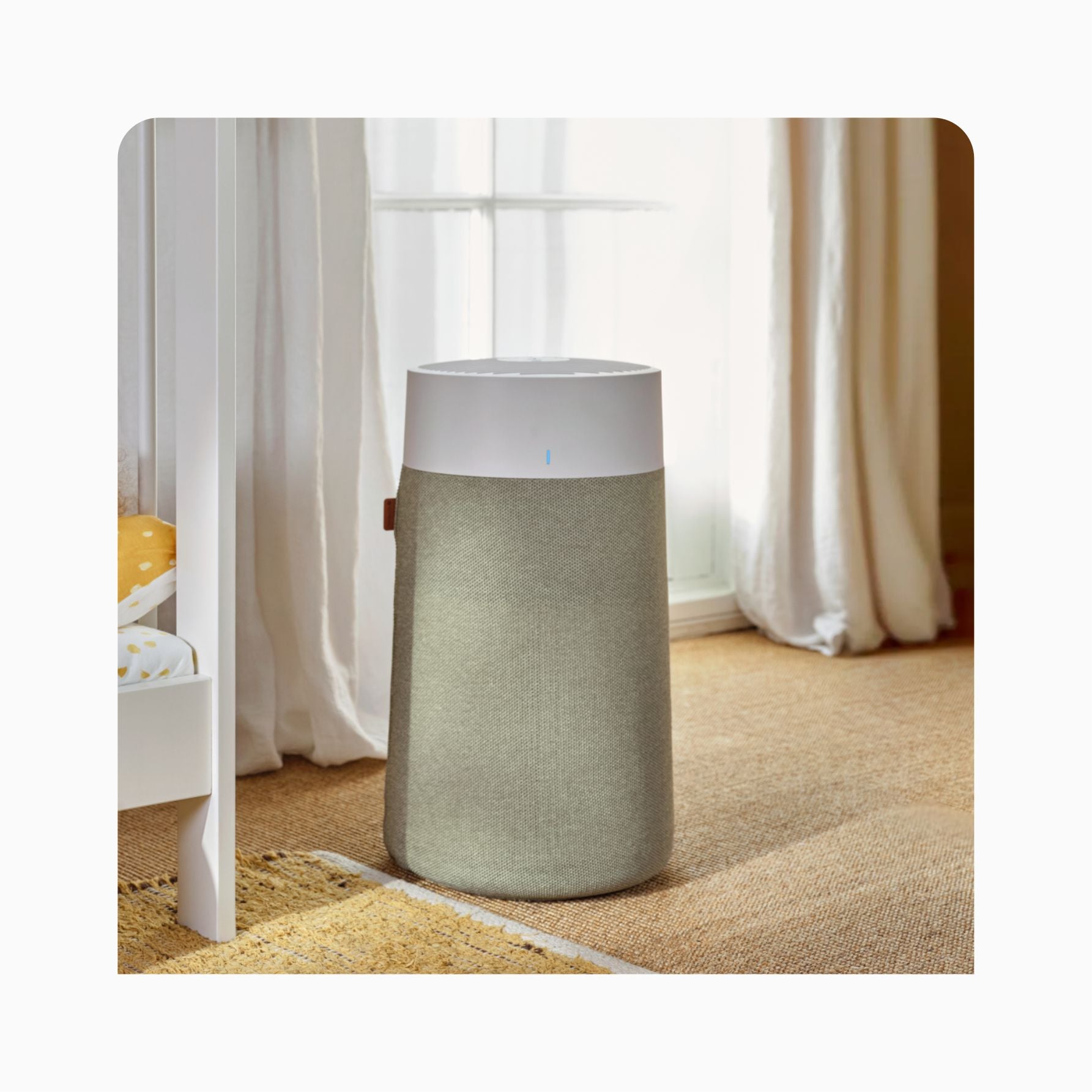 Air Purifier Blueair Blue Pure Max 3450i dengan Pre Filter Warna Coklat Muda
