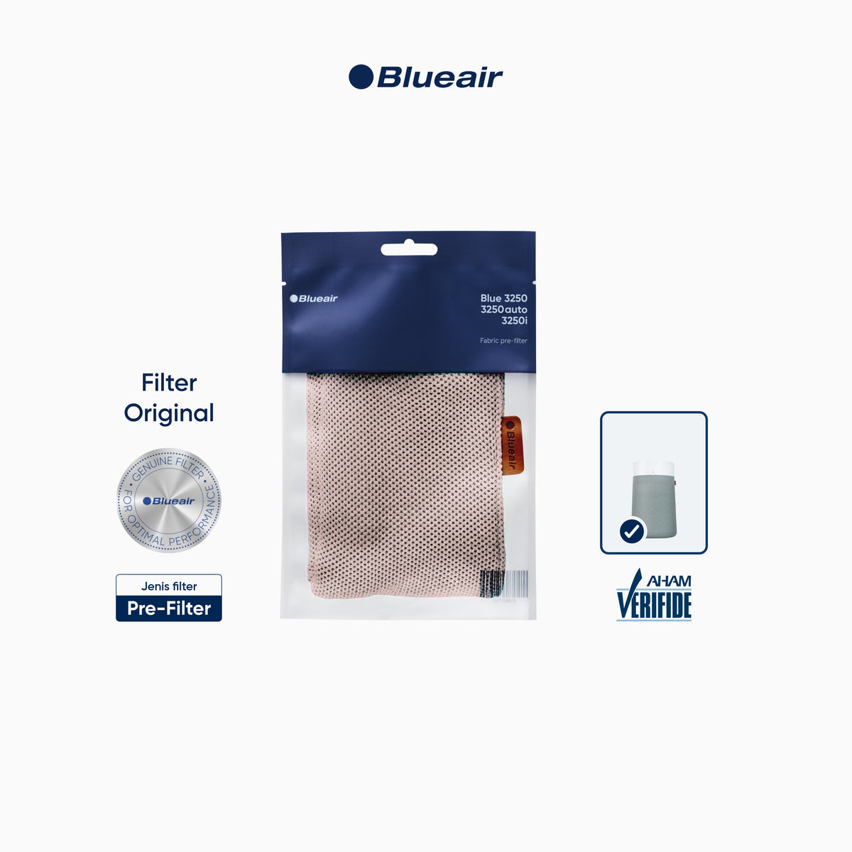 Pre Filter Blue Pure Max 3250 & 3250i - Pink (Sand Pink)