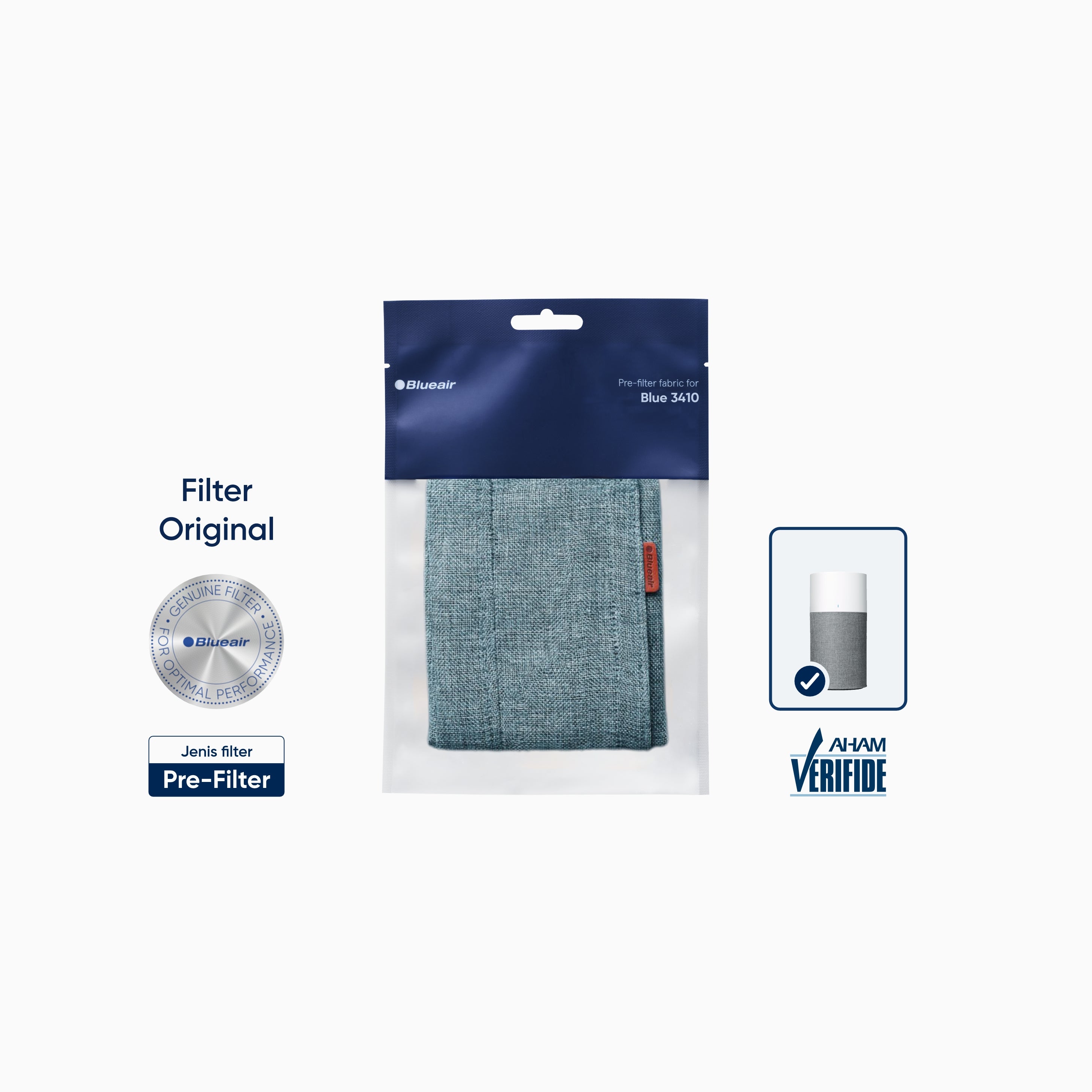 Pre Filter Air Purifier Blueair Blue 3410 | Warna Hijau | Original Indonesia