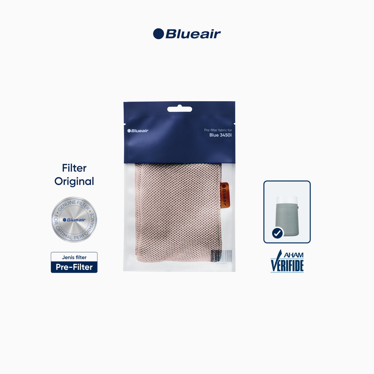 Pre Filter Blue Pure Max 3450i - Pink (Sand Pink)