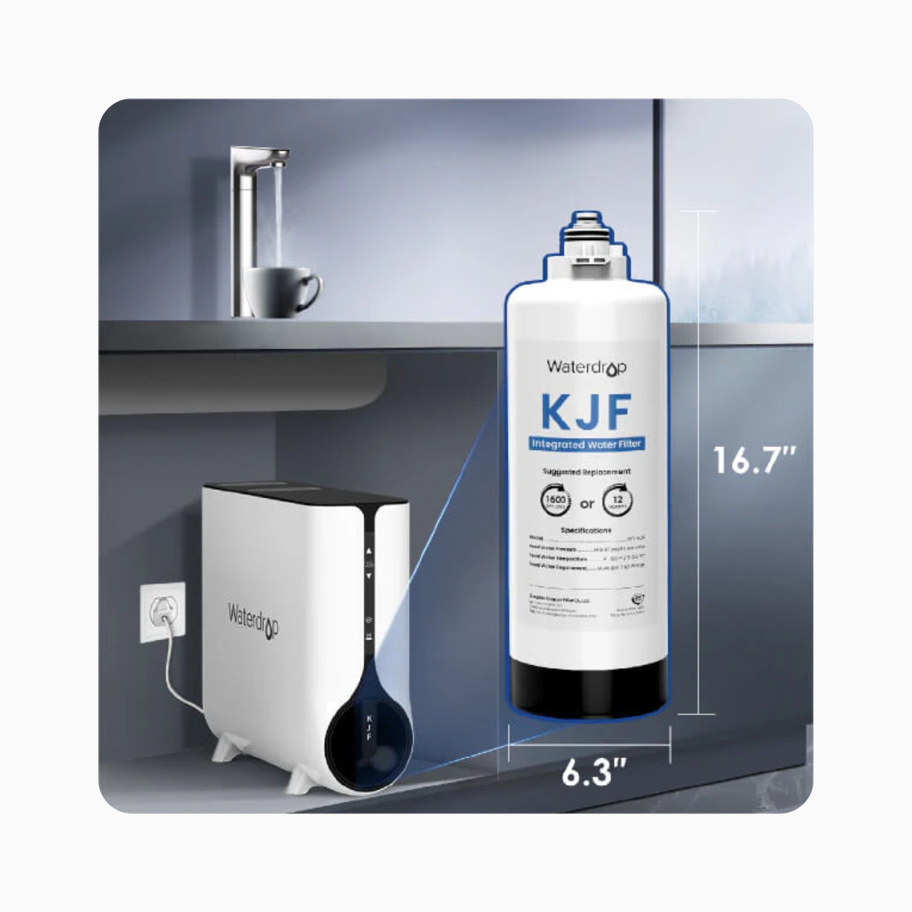 Waterdrop Filter - K6 - Reverse Osmosis KJF