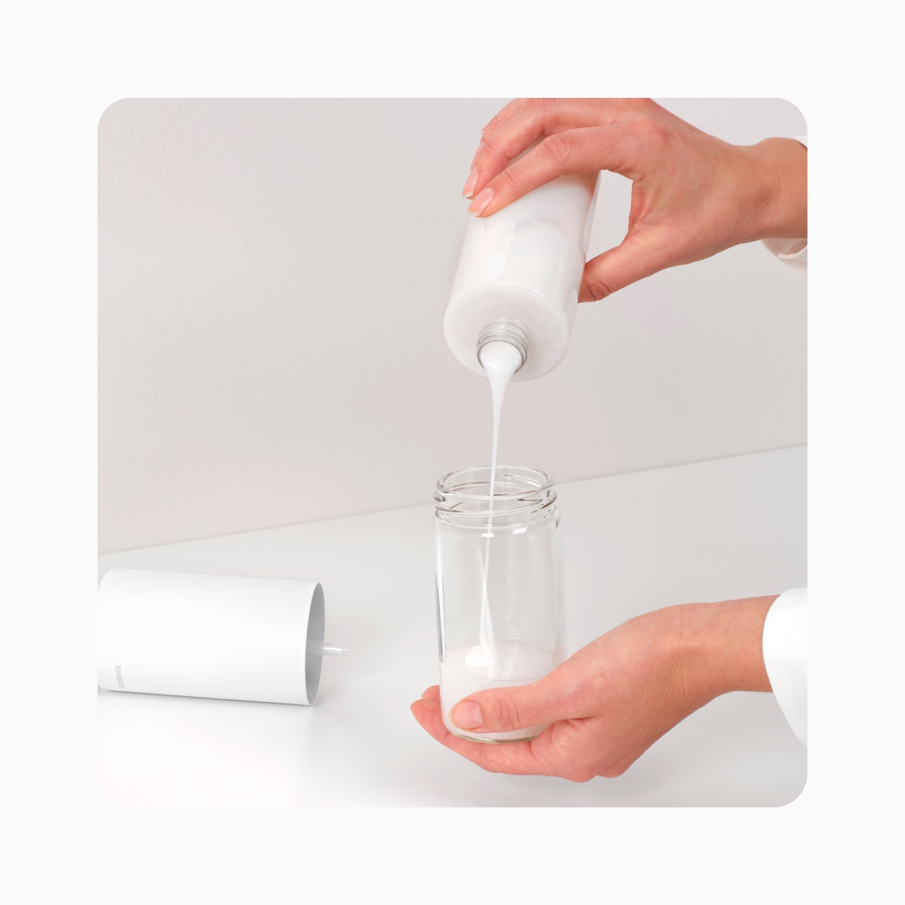 SinkStyle Soap Dispenser - Fresh White