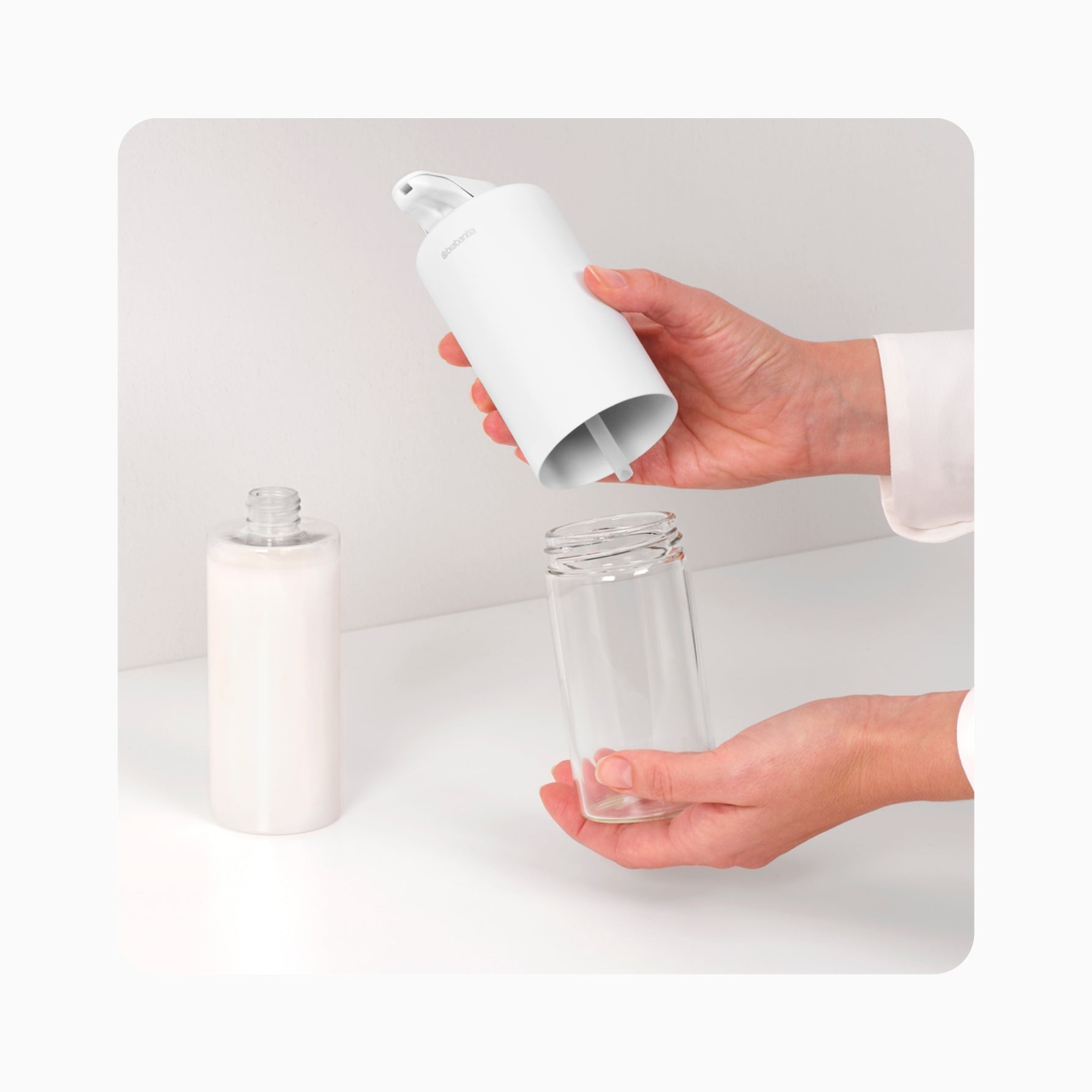 SinkStyle Soap Dispenser - Fresh White