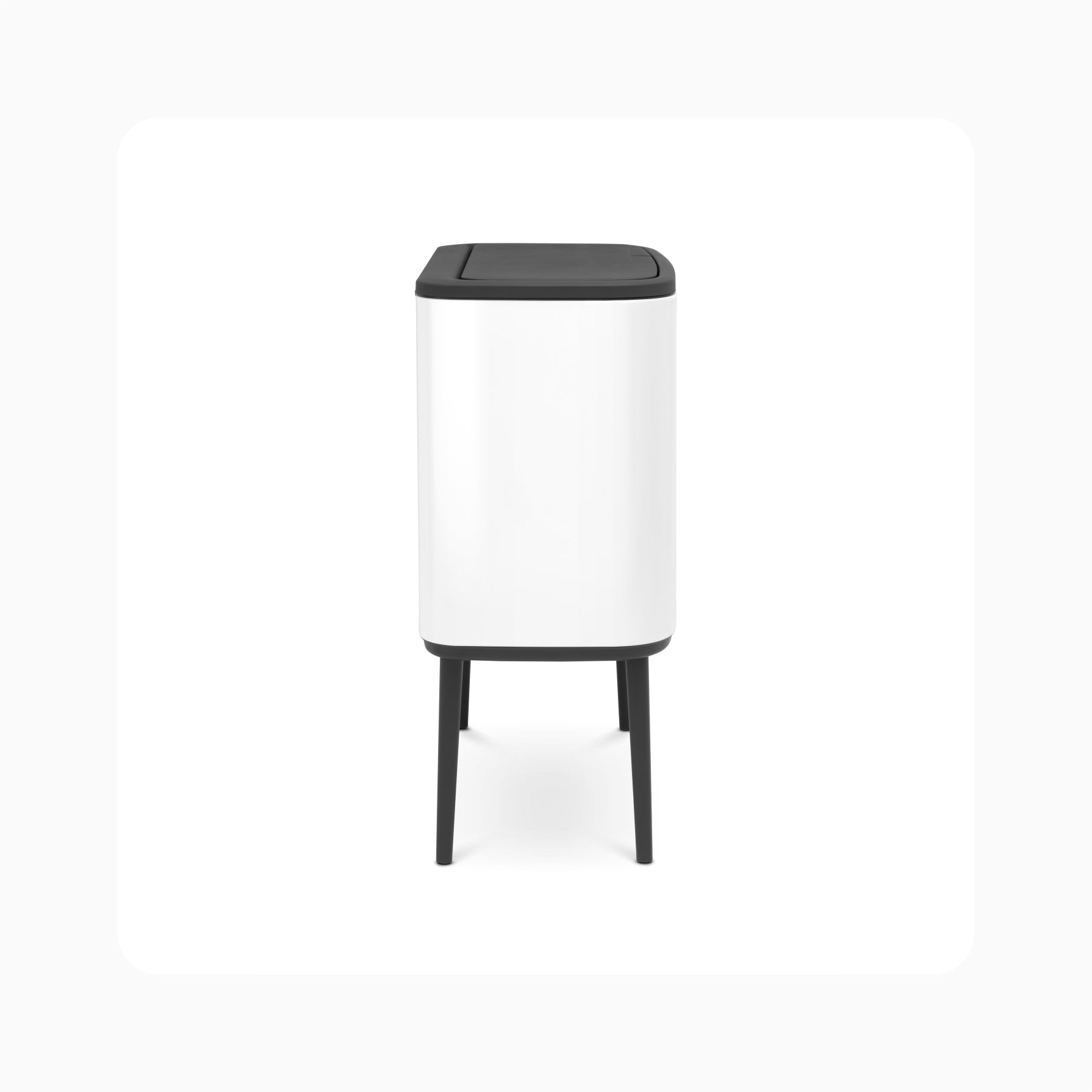 Brabantia Bo Tuch Bin 36L White Tampak Samping