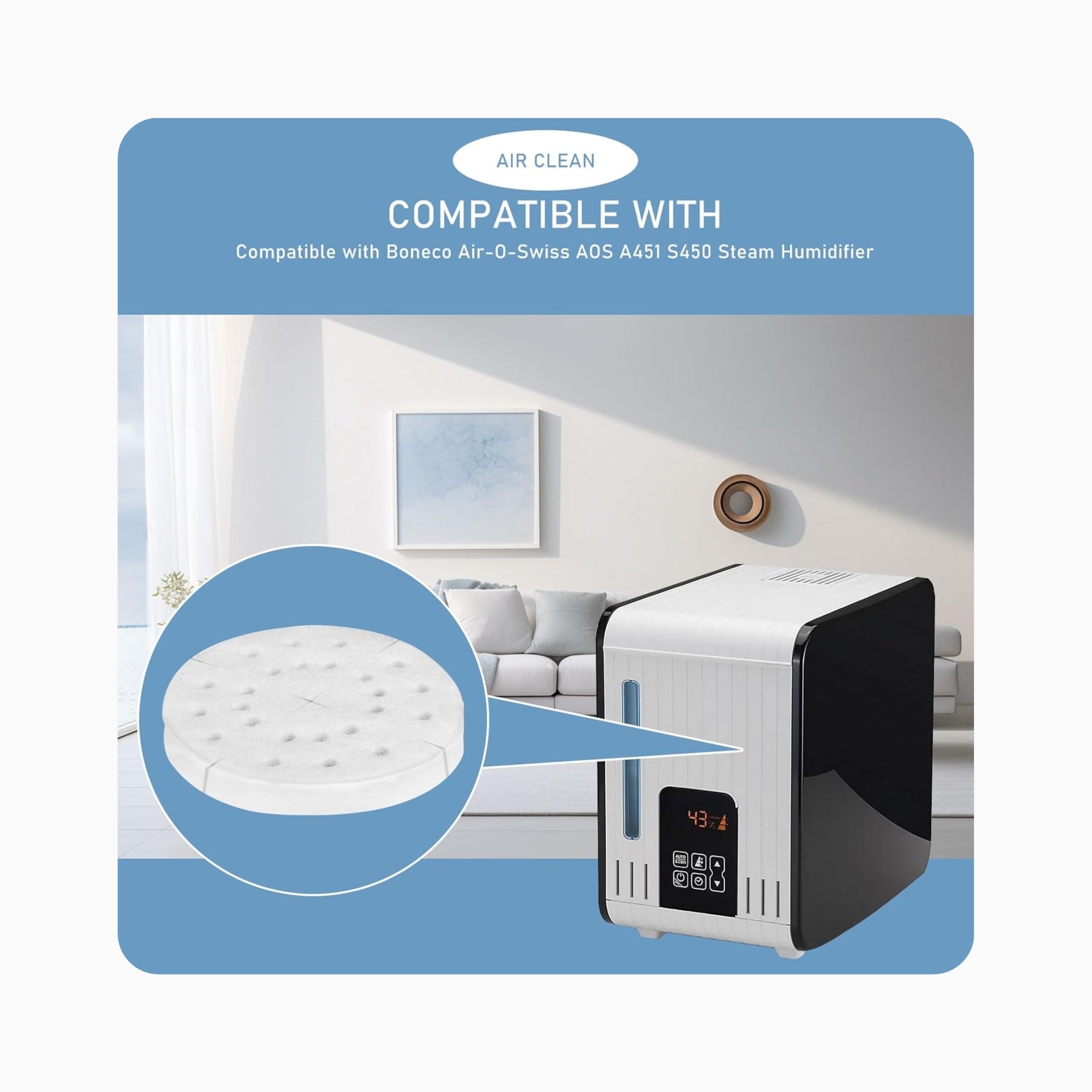 Boneco Filter - Mineral Pad (S250 & S450)