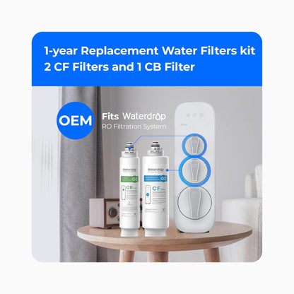 Waterdrop Filter - Carbon Filter (CF) - G3 & G3P800