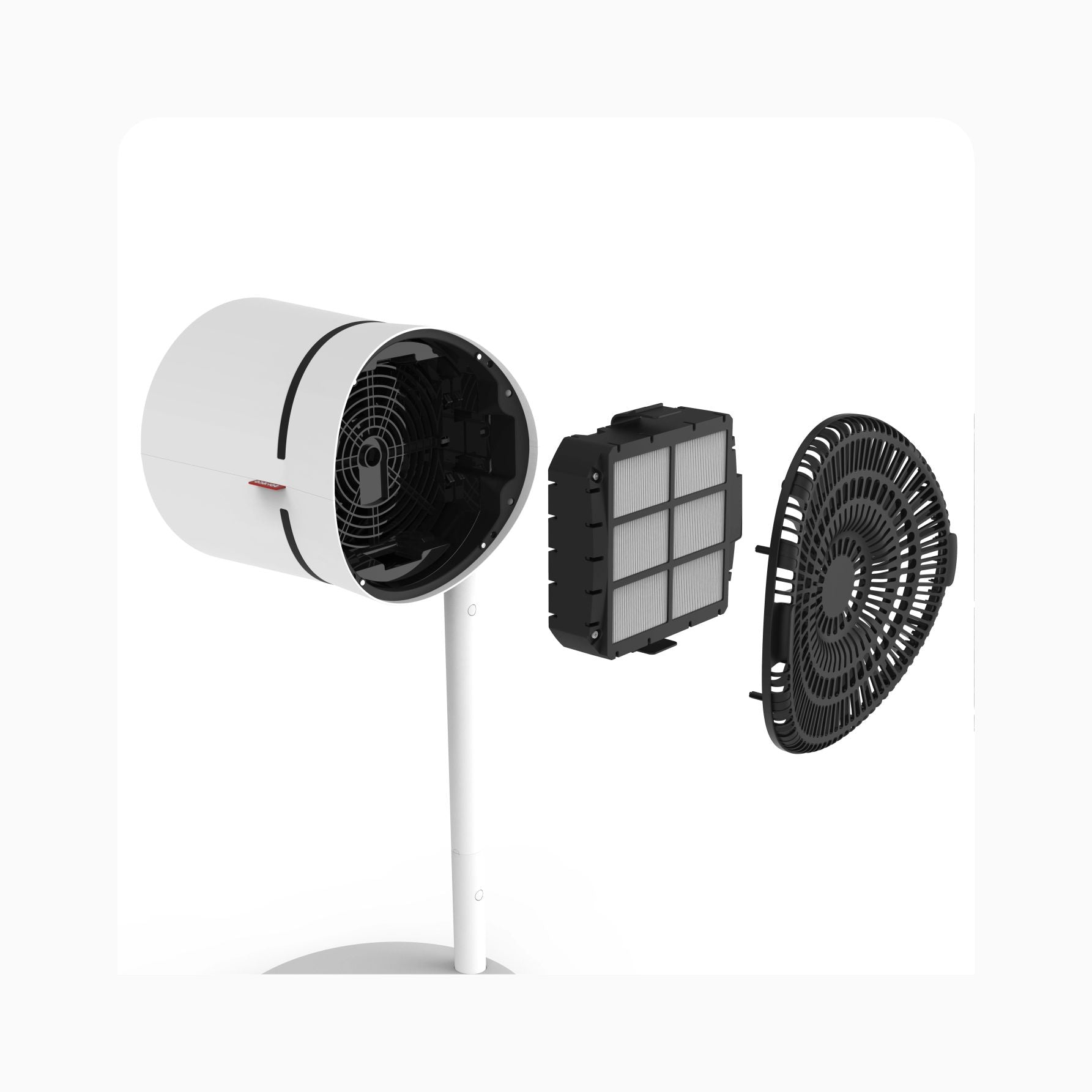 F220CC Air Shower Fan & Air Purifier