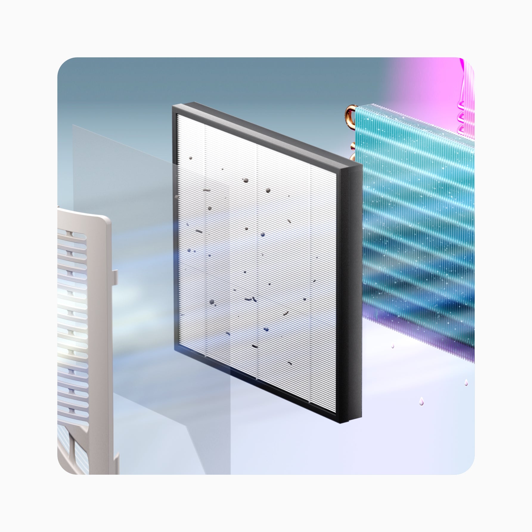 Filter Blueair (2in1) Dehumidifier Air Purifier HEPA H11 | D26i