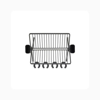 Foldable Dish Drying Rack - Dark Grey