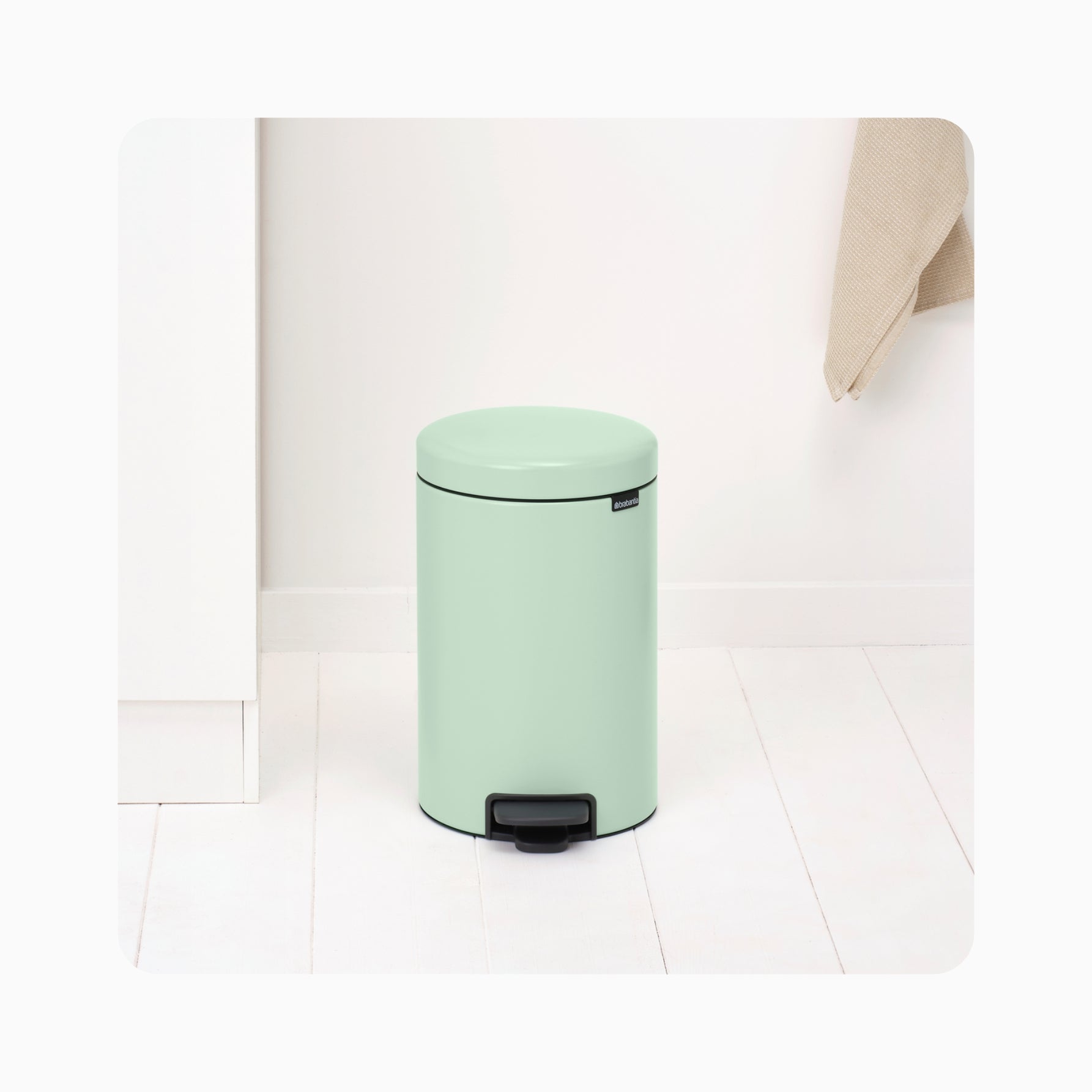 NewIcon Pedal Bin 12L - Jade Green