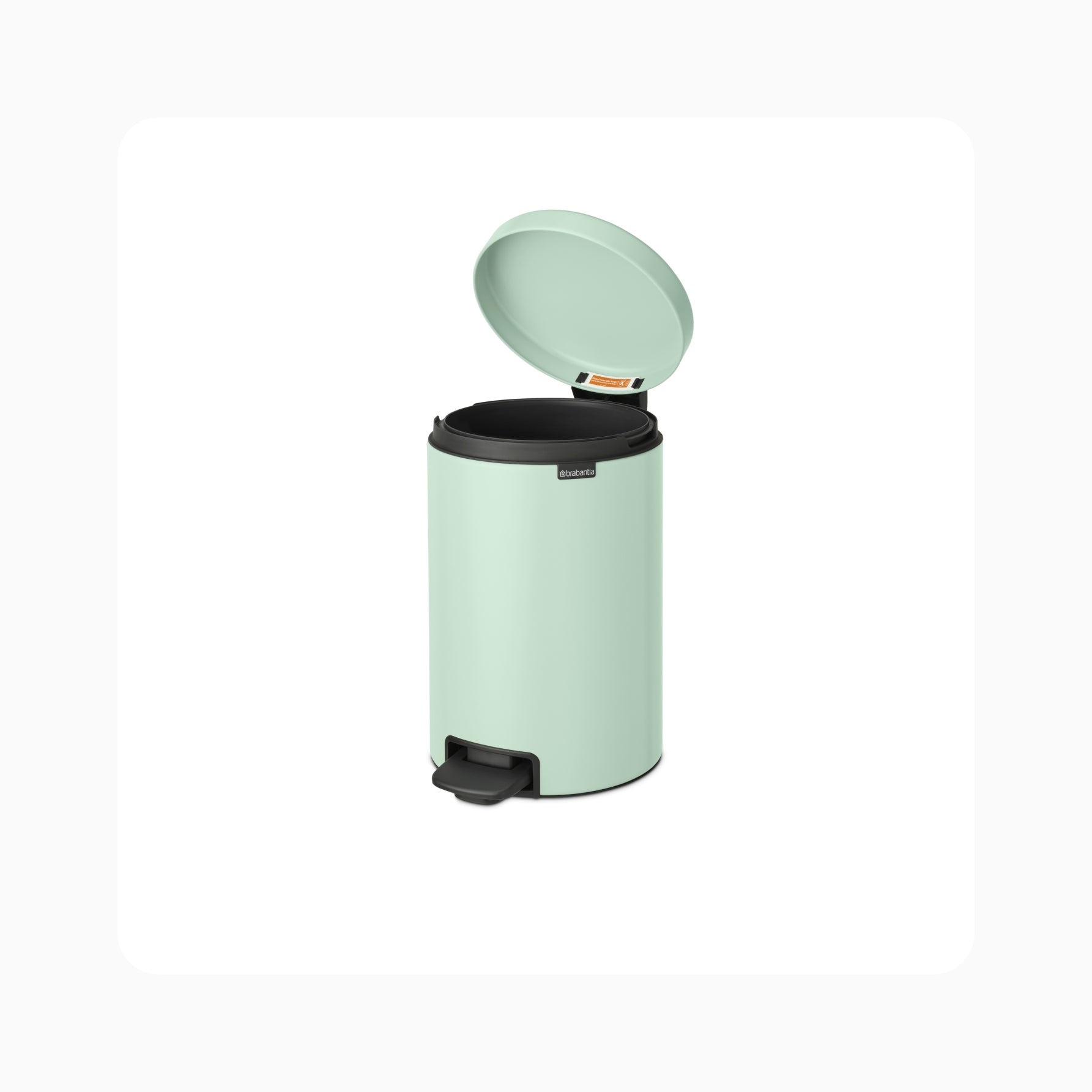 NewIcon Pedal Bin 12L - Jade Green