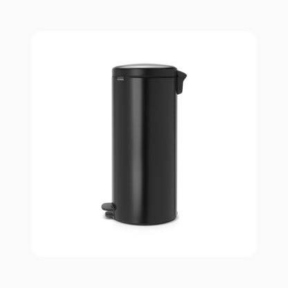 NewIcon Pedal Bin 30L - Matt Black