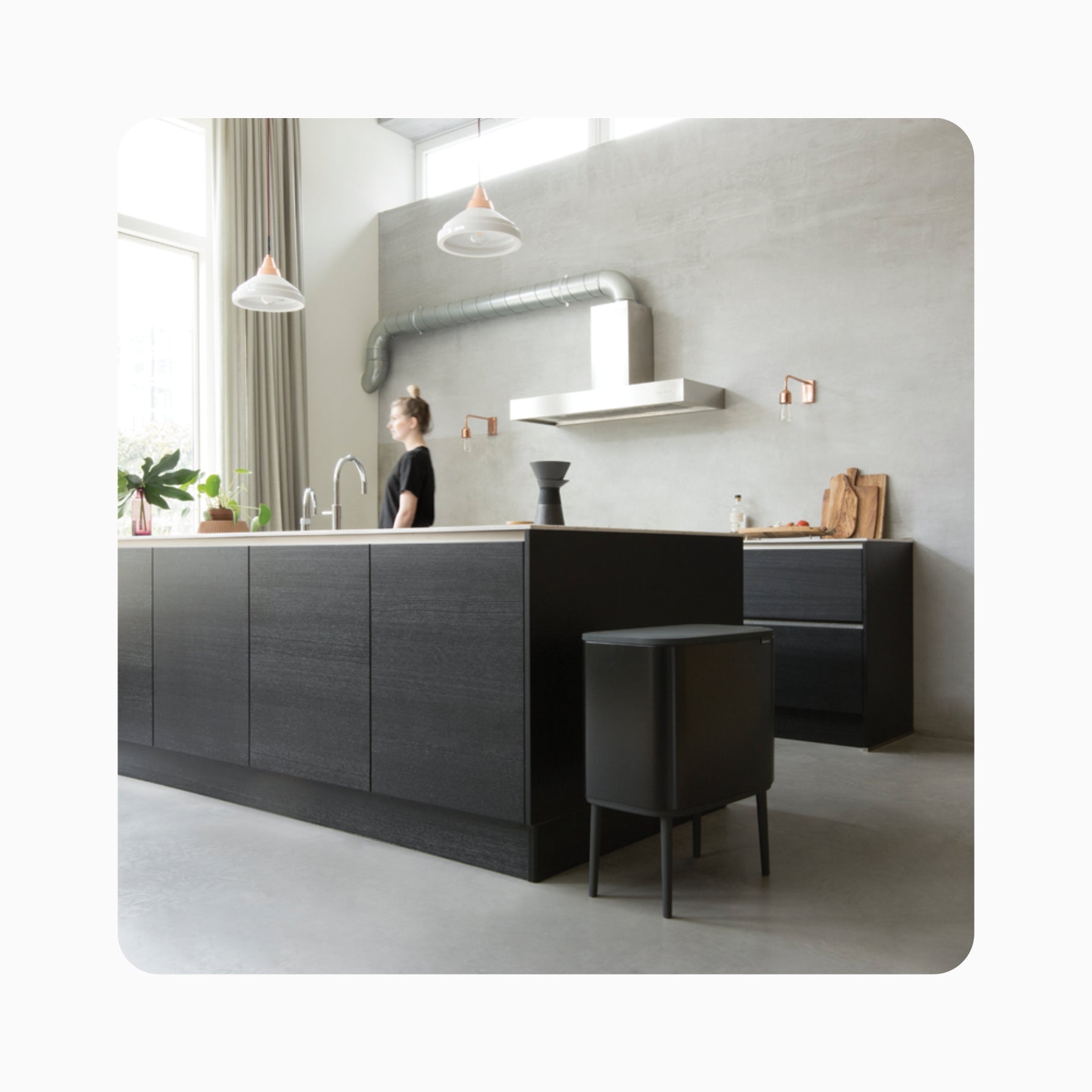 BO Touch Bin 36L - Matt Black