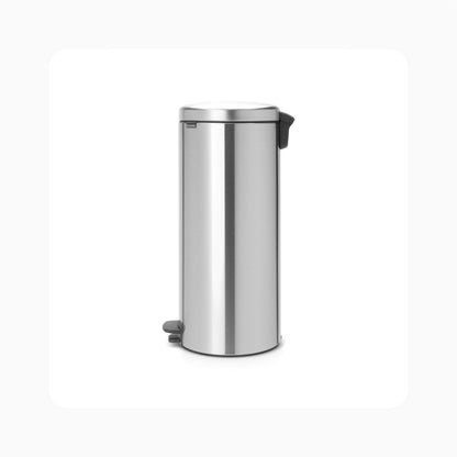 NewIcon Pedal Bin 30L - Matt Steel