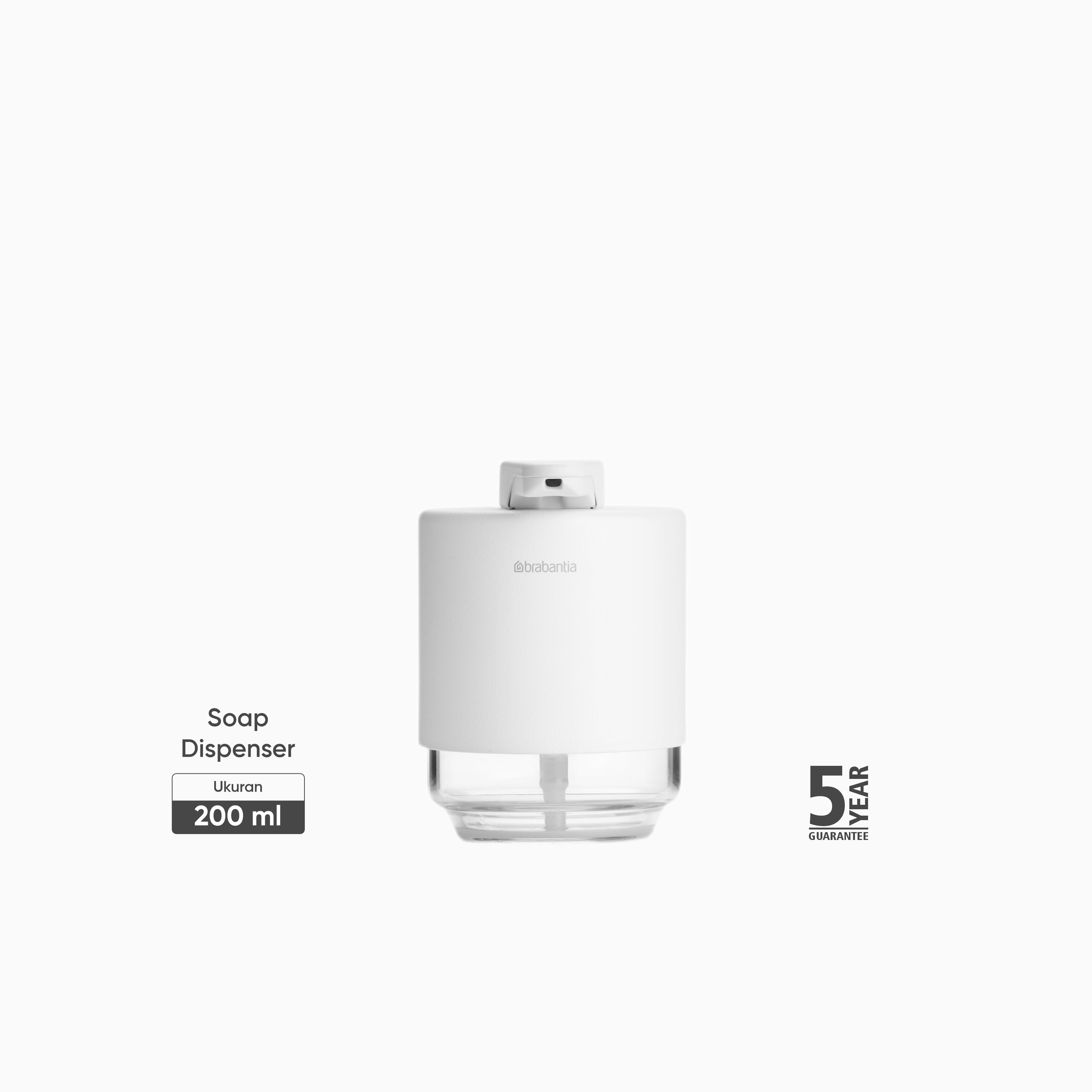 MindSet Soap Dispenser - Fresh White