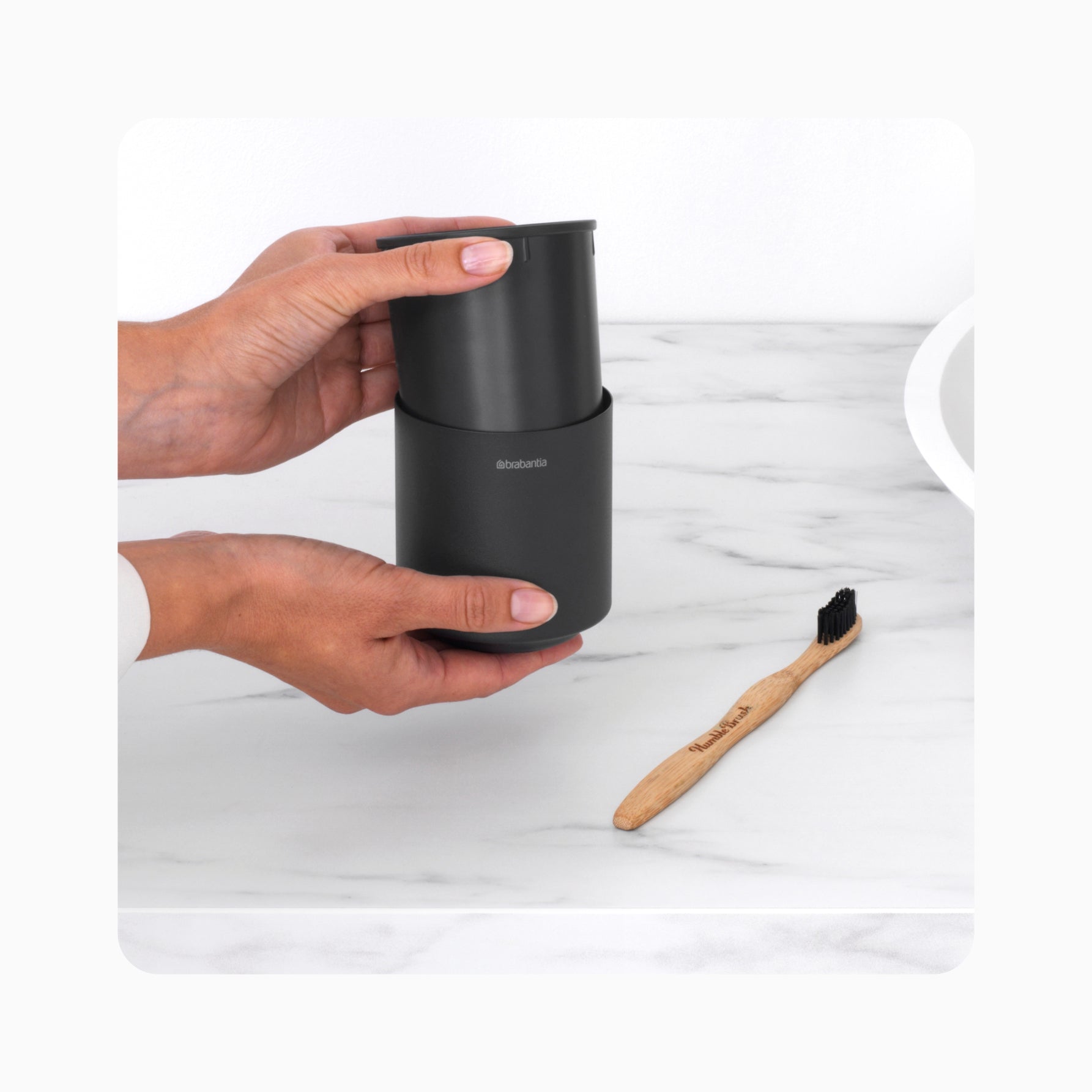 MindSet Toothbrush Holder – Infinite Grey