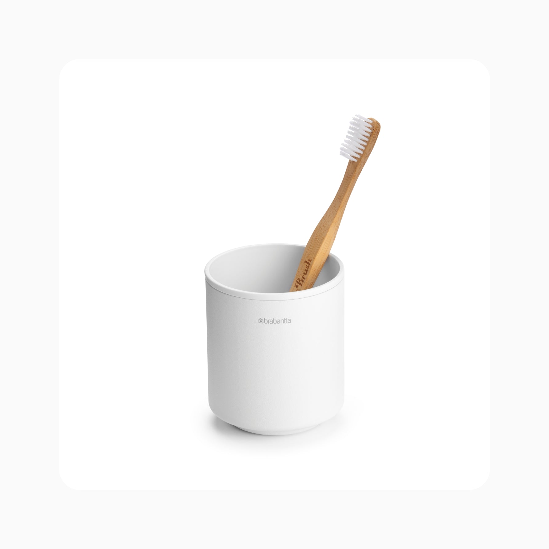 MindSet Toothbrush Holder – Fresh White