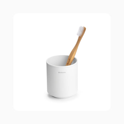 MindSet Toothbrush Holder – Fresh White