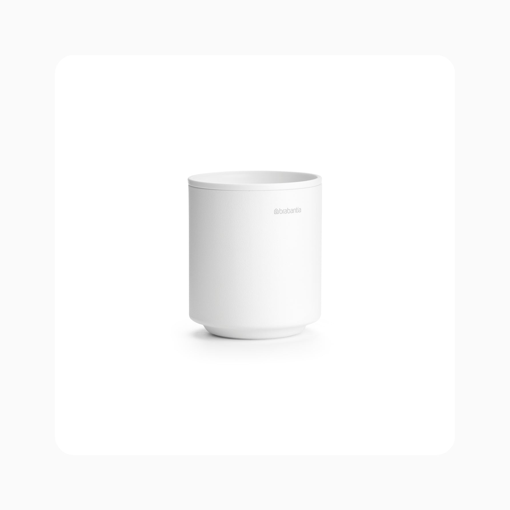MindSet Toothbrush Holder – Fresh White