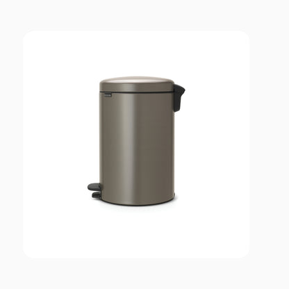 NewIcon Pedal Bin 20L - Platinum