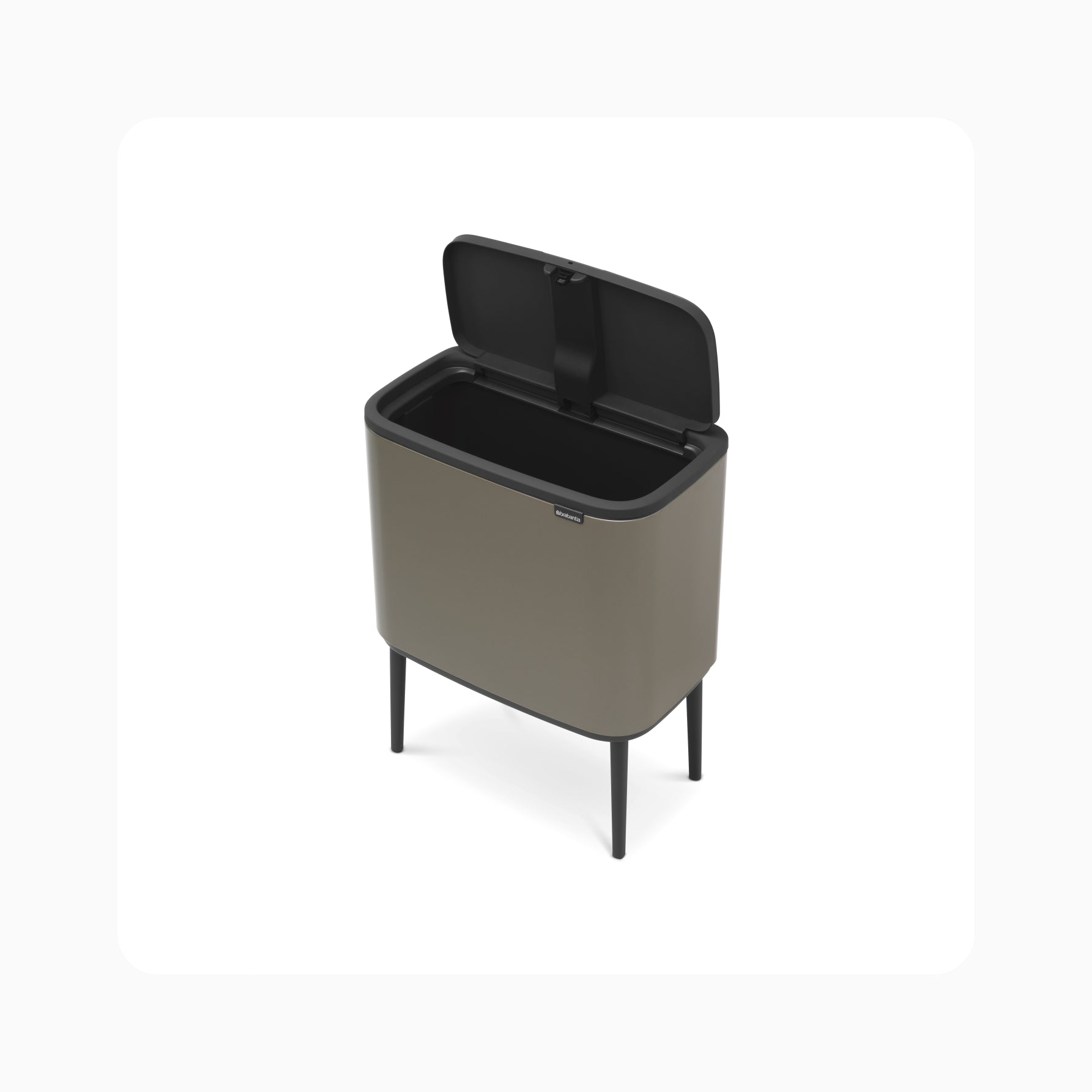 Bo Touch Bin 36L - Platinum