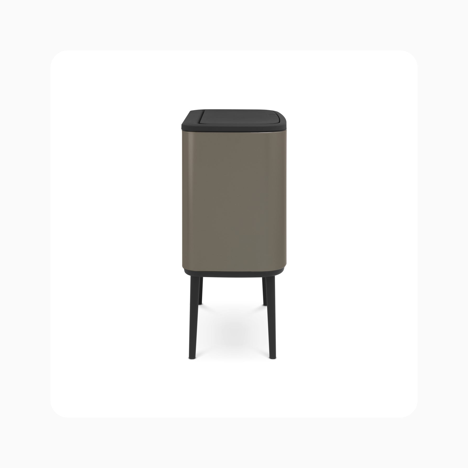 Bo Touch Bin 36L - Platinum