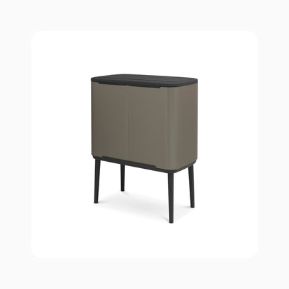 Bo Touch Bin 36L - Platinum