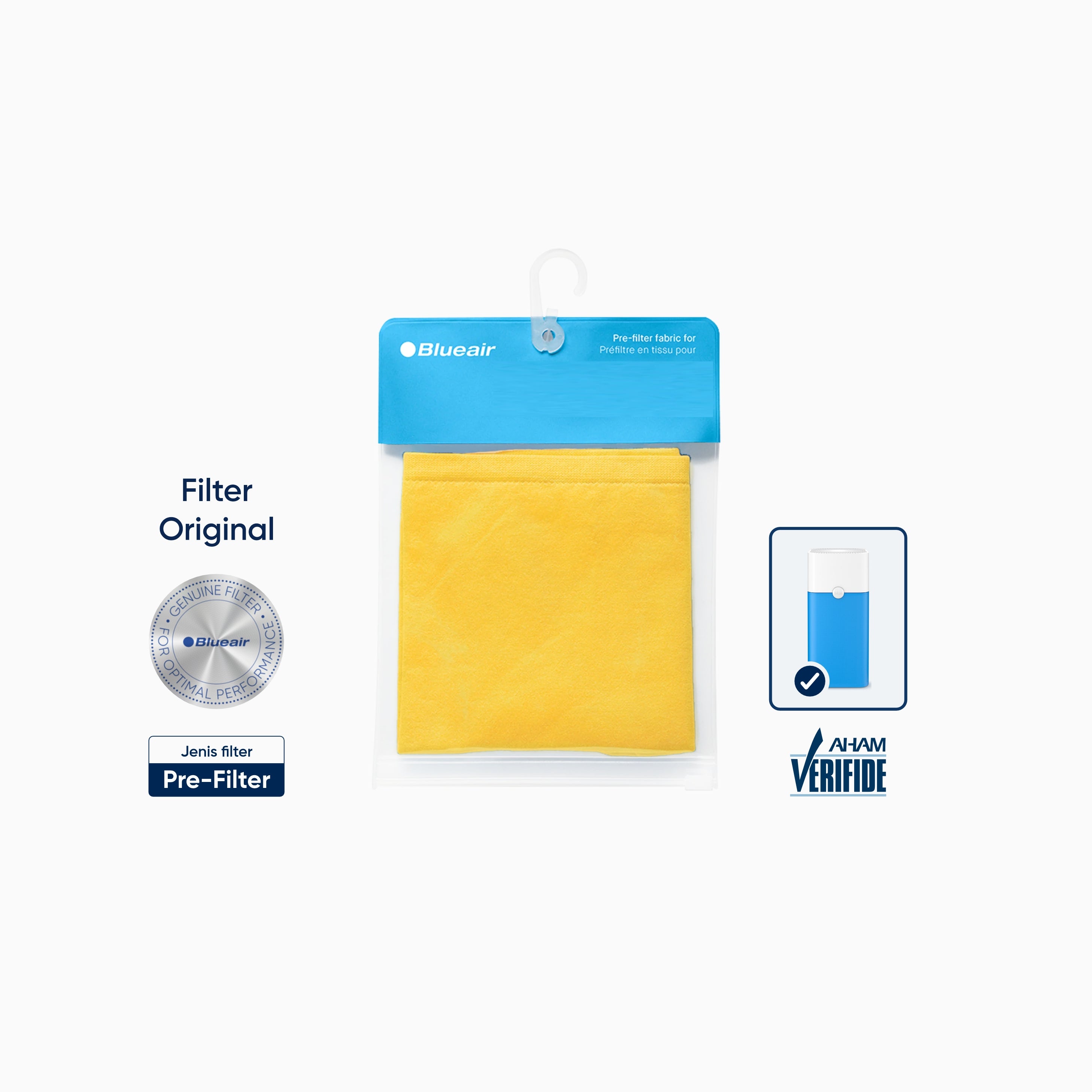Pre-Filter Blue Pure 411 (Yellow)