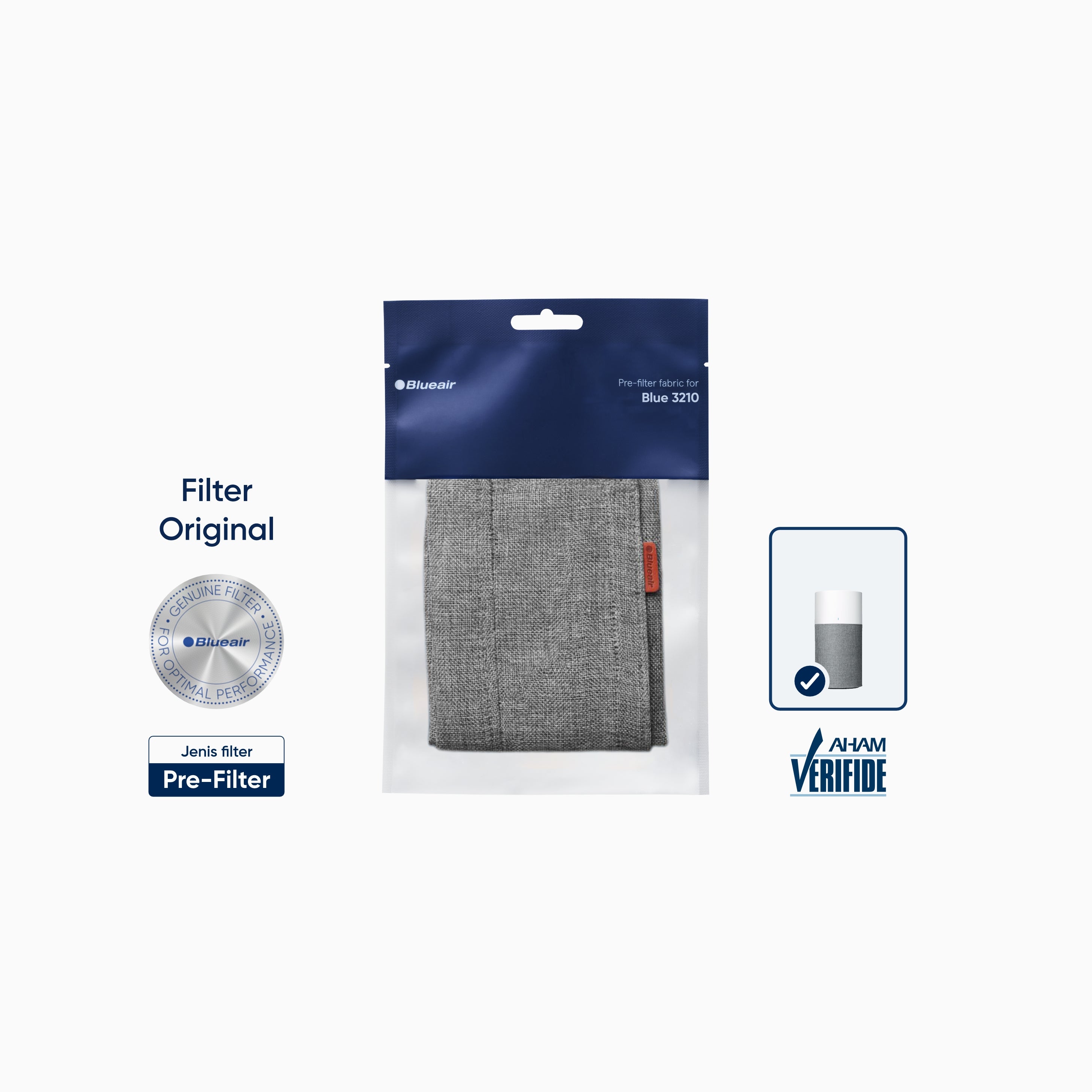 Pre-Filter Blue 3210 - Abu-Abu Muda (Arctic Trail)