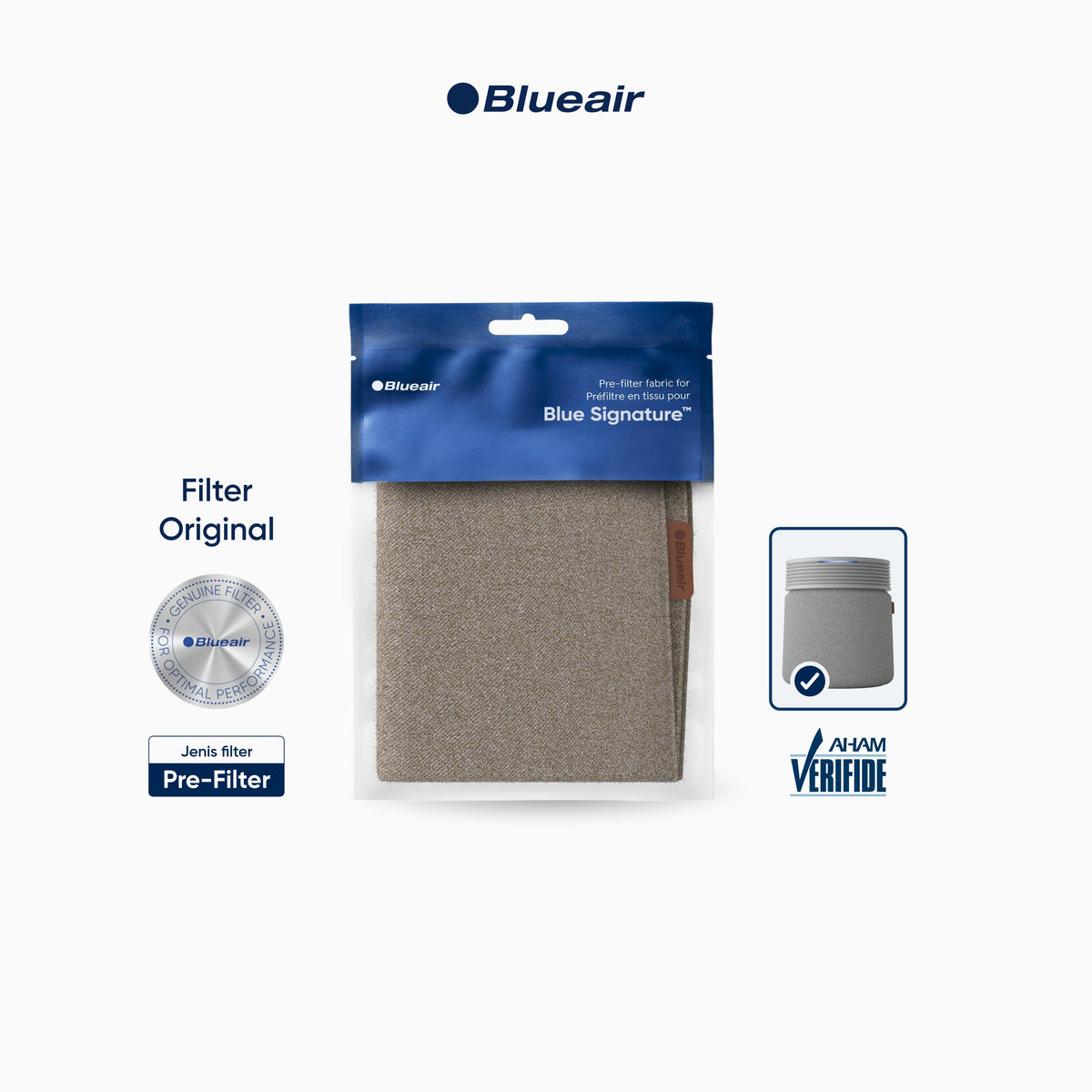 Pre Filter Blue Signature SP4i - Light Taupe