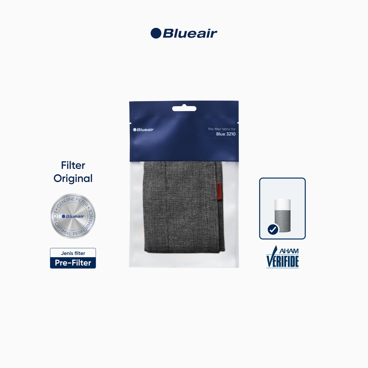 Pre Filter Blue 3210 - Abu-Abu Tua (Winter Reed)