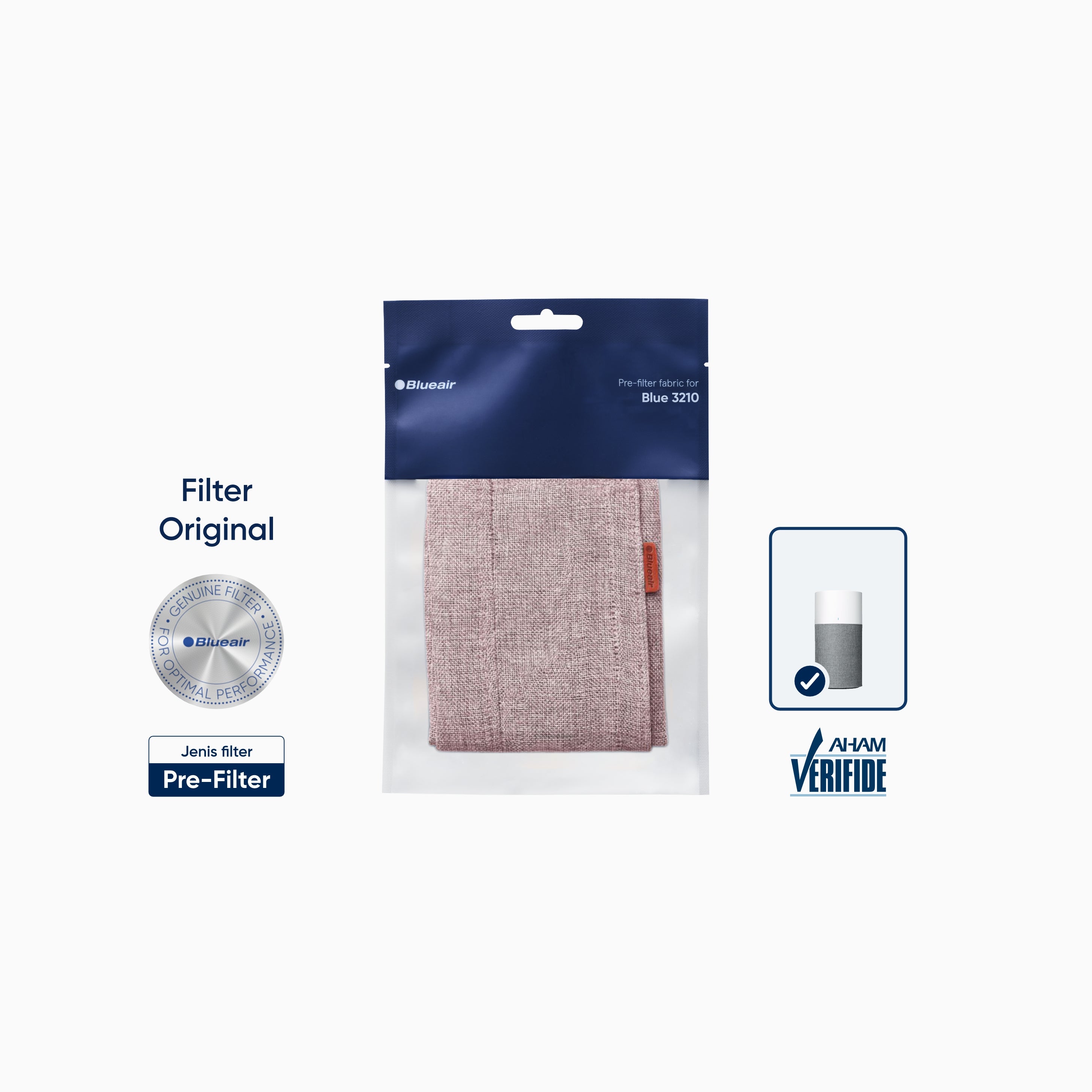 Pre Filter Air Purifier Blueair Blue 3210 | Warna Pink | Original Indonesia