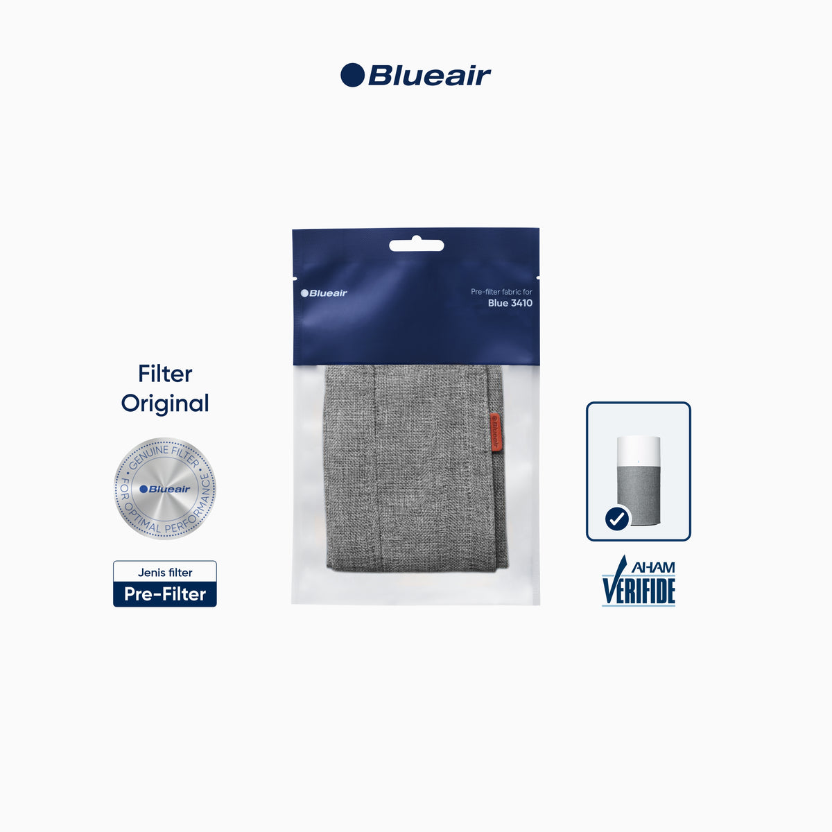 Pre Filter Blue 3410 - Abu-Abu Muda (Arctic Trail)
