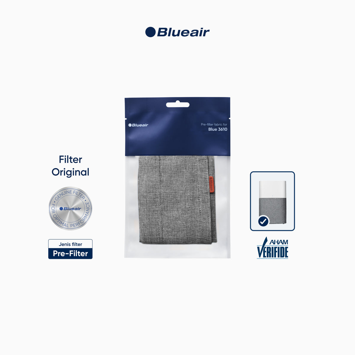 Pre Filter Blue 3610 - Abu-Abu Muda (Arctic Trail)