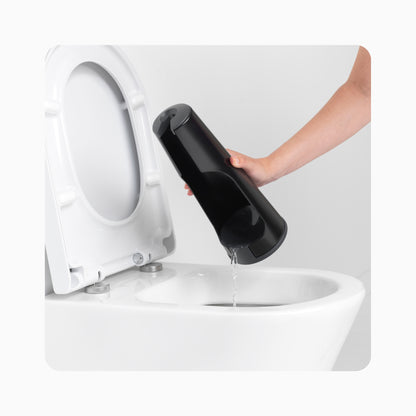 ReNew Toilet Brush and Holder - Matt Black
