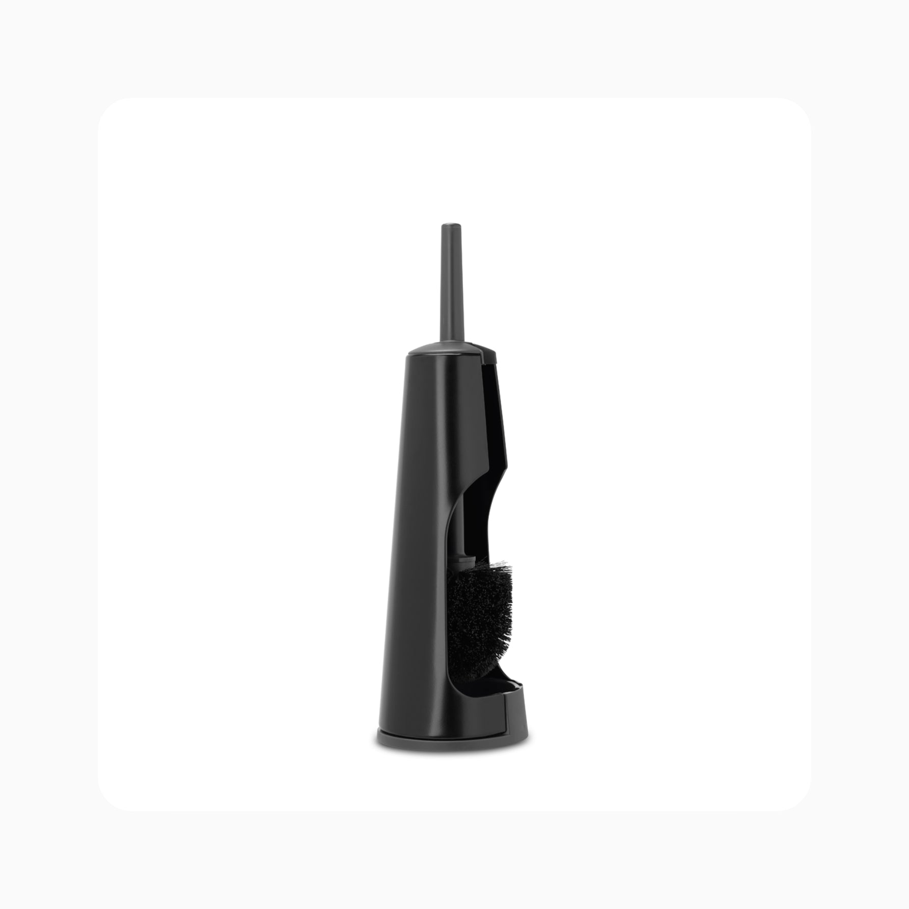 ReNew Toilet Brush and Holder - Matt Black