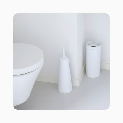 ReNew Toilet Brush and Holder - White
