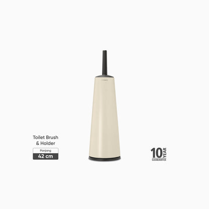 ReNew Toilet Brush and Holder - Soft Beige