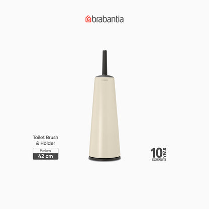 ReNew Toilet Brush and Holder - Soft Beige