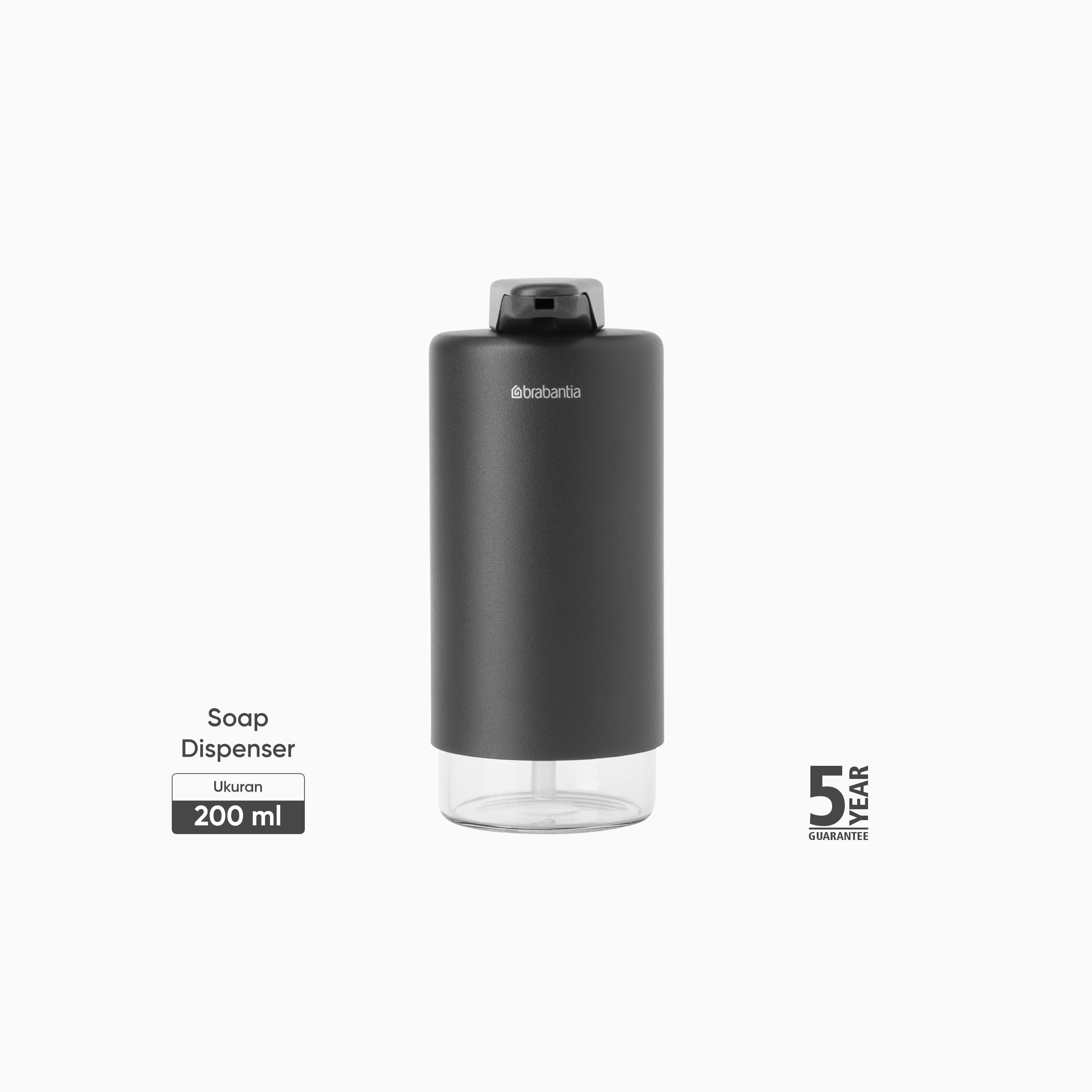 SinkStyle Soap Dispenser - Infinite Grey