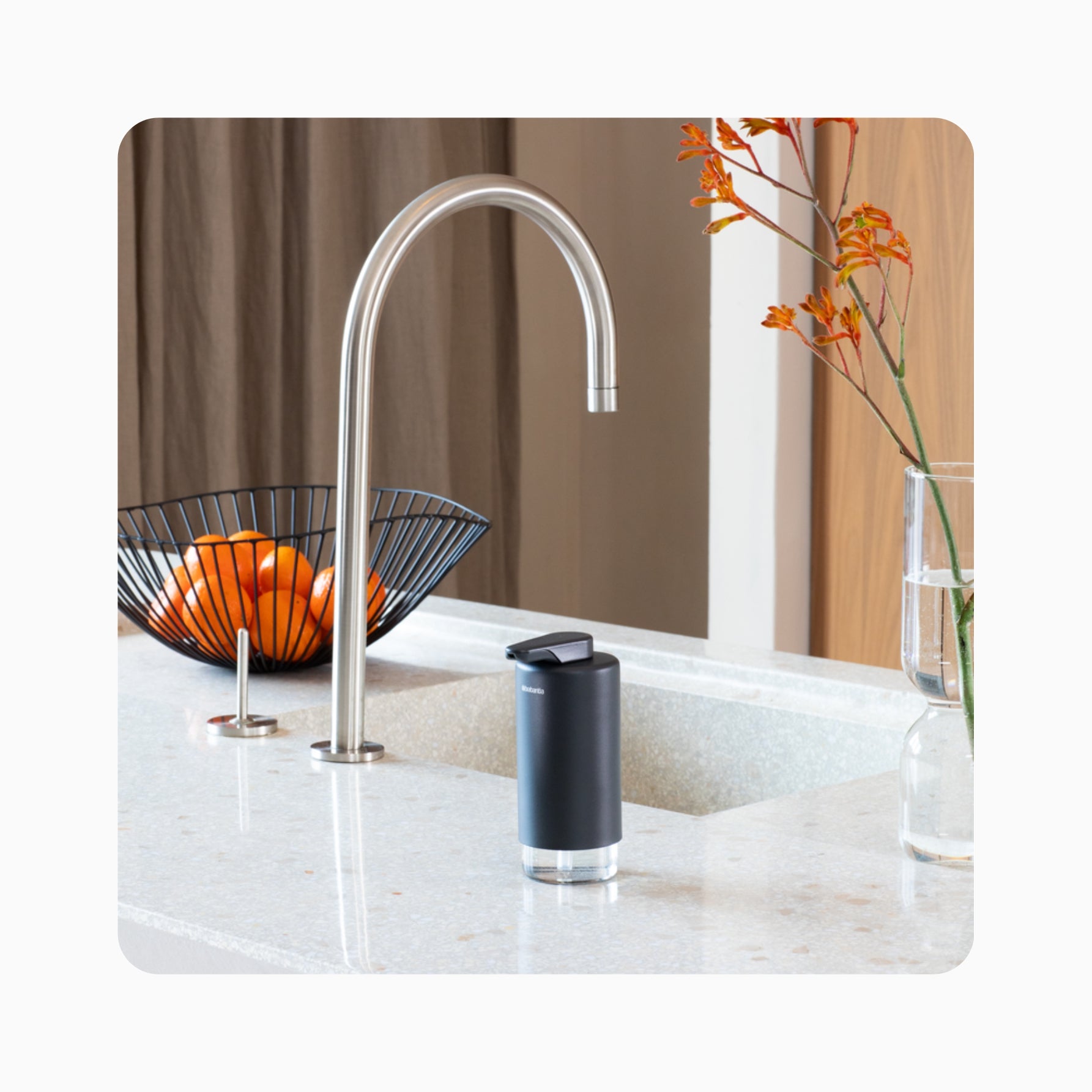 SinkStyle Soap Dispenser - Infinite Grey