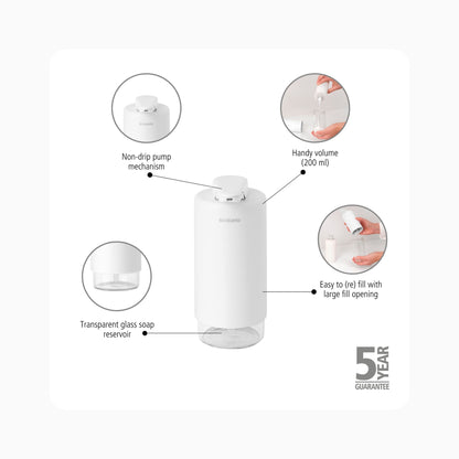 SinkStyle Soap Dispenser - Fresh White